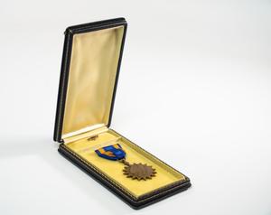 Primary view of object titled '[Barsanti's Air Medal]'.