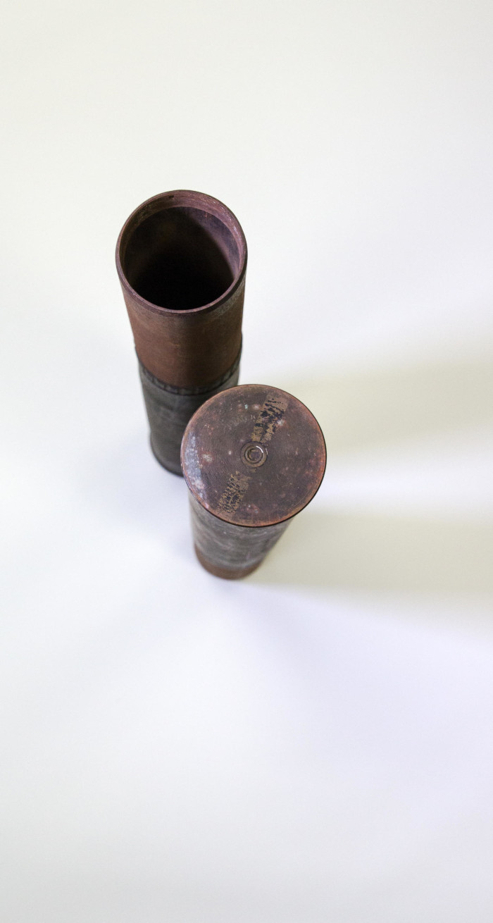 Artillery shell casings, World War I] - The Portal to Texas History