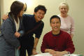 Photograph: [B. D. Wong with Chris Yong and fans]