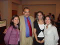 Thumbnail image of item number 1 in: '[Students with staff at Hispanic Heritage Month event]'.