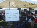 Photograph: [Sign at 2004 UNT Homecoming tailgate]