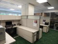 Photograph: [Cubicles in Multicultural Center offices]