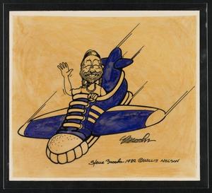 Primary view of object titled '[Air Willie Illustration]'.