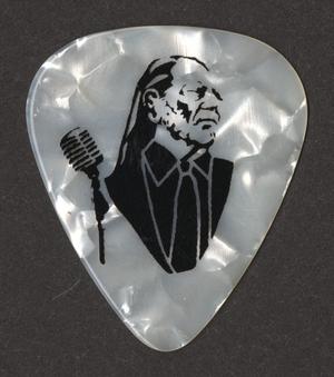 Primary view of object titled '[Willie Nelson Guitar Pick]'.