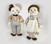 Photograph: [Raggedy Ann and Andy dolls]