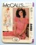 Text: Envelope for McCall's Pattern #8492