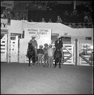 Primary view of object titled '[Participants at the 1976 NCHA Futurity]'.