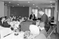 Photograph: [Robert F. Kennedy giving speech at Texas Bar luncheon]