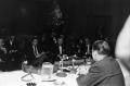 Photograph: [Nelson A. Rockefeller speaking to guests]