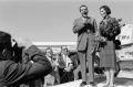 Photograph: [Richard and Pat Nixon speaking to Dallas crowd, 2]