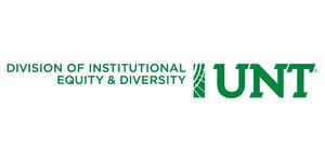 Primary view of object titled '[Division of Institutional Equity & Diversity UNT logo]'.