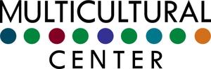 Primary view of object titled '[Multicultural Center logo with multicolor dots]'.
