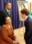 Thumbnail image of item number 1 in: '[Coretta Scott King and event guest]'.
