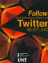 Primary view of [Flyer: Follow the Multicultural Center on Twitter]