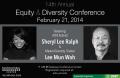 Pamphlet: [Flyer: 14th Annual Equity & Diversity Conference, February 21, 2014]