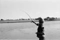 Photograph: [Alice Faye fishing]