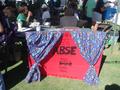 Primary view of [ABSE booth at 2004 Homecoming]