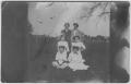 Thumbnail image of item number 1 in: '[Four women and two men outdoors]'.