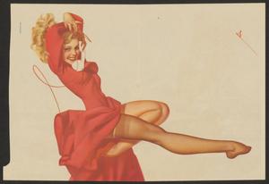 Primary view of object titled '[True Magazine Petty Girl Illustration]'.