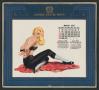 Thumbnail image of item number 3 in: '[The 1953 United States Navy Pin Up Calendar]'.
