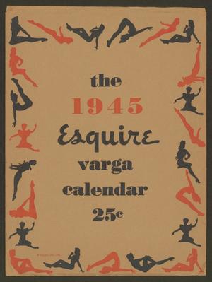 Primary view of object titled '[The 1945 Esquire Varga Calendar & envelope]'.