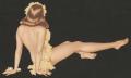 Thumbnail image of item number 1 in: '[Brunette Pin-Up Single Cut Out Doll]'.
