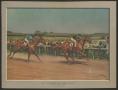Thumbnail image of item number 2 in: '[Esquire Magazine Illustrations of Varga Sailor Girl and a Horse Race]'.