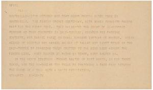 Primary view of object titled '[News Script: Prison rodeo]'.
