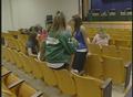 Primary view of [News Clip: Carroll ISD cheerleaders]