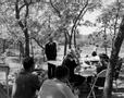 Photograph: [People eating together outdoors, 2]