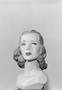 Photograph: [A female mannequin head, 2]