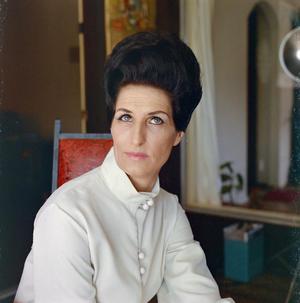Primary view of object titled '[Portrait of Doris in a white blouse, 3]'.