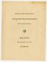 Thumbnail image of item number 1 in: '[Commencement Program for North Texas State Teachers College, May 25, 1925]'.
