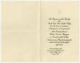 Thumbnail image of item number 3 in: '[Invitation for the Inauguration of Robert Lincoln Marquis, May 24, 1925]'.