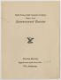 Thumbnail image of item number 1 in: '[Commencement Program for North Texas State Teachers College, May 28, 1928]'.