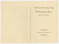 Thumbnail image of item number 3 in: '[Commencement Program for North Texas State Teachers College, May 29, 1932]'.