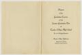 Thumbnail image of item number 3 in: '[Commencement Program for the Teachers College High School, August 21, 1935]'.