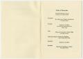 Thumbnail image of item number 2 in: '[Revised Commencement Program for North Texas State Teachers College, August 19, 1936]'.