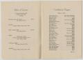 Thumbnail image of item number 2 in: '[Commencement Program for North Texas State Teachers College, August 20, 1937]'.