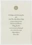 Pamphlet: [Commencement Invitation for North Texas State Teachers College, June…