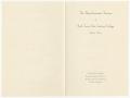 Thumbnail image of item number 3 in: '[Commencement Program for North Texas State Teachers College, May 28, 1944]'.