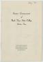 Pamphlet: [Commencement Program for North Texas State College, August 24, 1954]