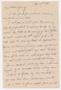 Primary view of [Letter from Sam T. Williams to his Mother and family, November 6, 1918]