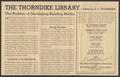 Thumbnail image of item number 2 in: '[Advertisement of the Thorndike Library series]'.