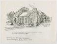 Thumbnail image of item number 1 in: '[Illustration of the Joseph N. Whittenburg Log Cabin]'.