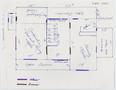Thumbnail image of item number 1 in: '[Floor plan of a log cabin in Montgomery County]'.