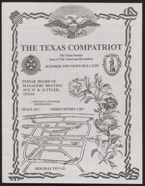 Primary view of object titled 'The Texas Compatriot, Summer 1995'.