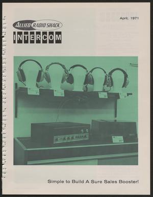 Primary view of object titled 'Intercom, Volume 4, Number 10, April 1971'.