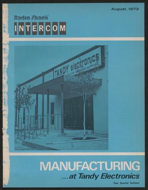 Primary view of object titled 'Intercom, Volume 7, Number 2, August 1973'.
