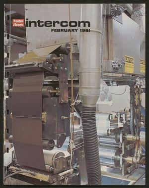 Primary view of object titled 'Intercom, Volume 14, Number 8, February 1981'.